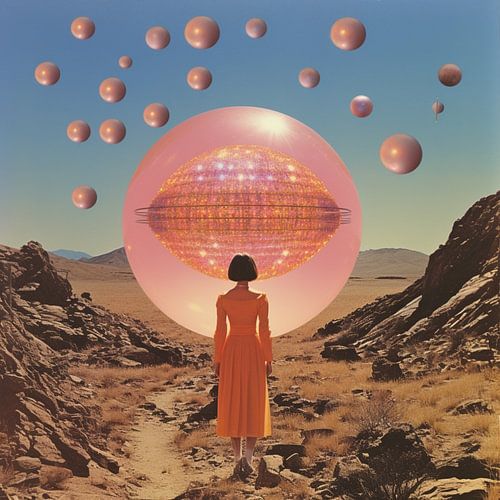 Surreal Space Collage