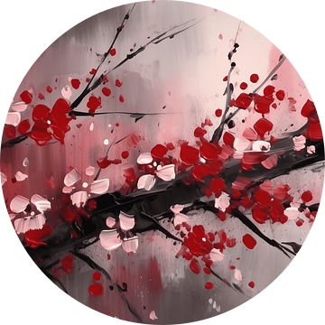 Cherry Blossom Serenade 4 van Lisa Maria Digital Art
