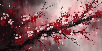 Sérénade des cerisiers 4 sur Lisa Maria Digital Art