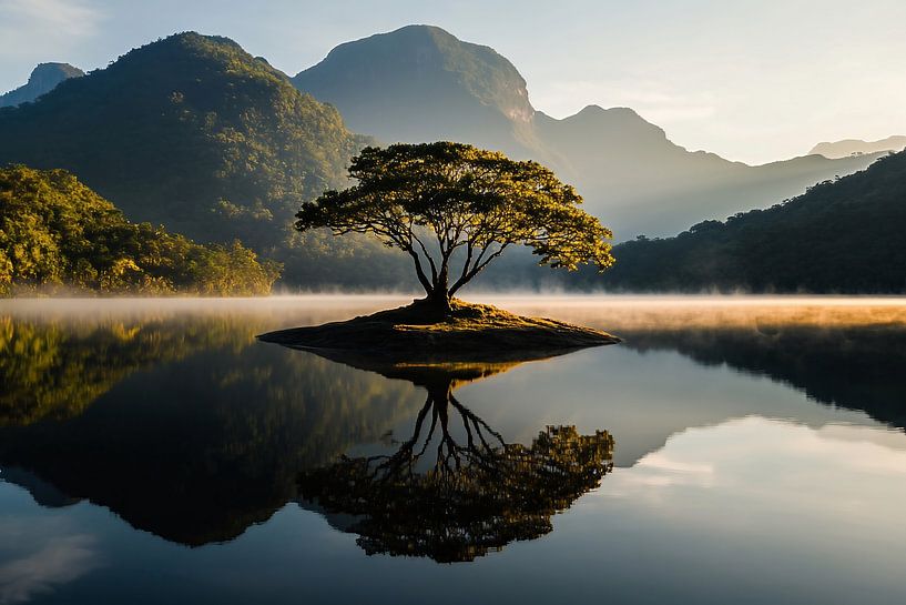 Neuseelands Seespiegel von fernlichtsicht
