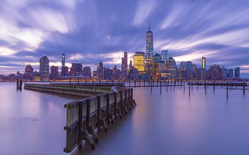 Skyline New York City - Manhattan (USA) van Marcel Kerdijk