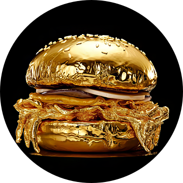 Gouden hamburger van Dunto Venaar