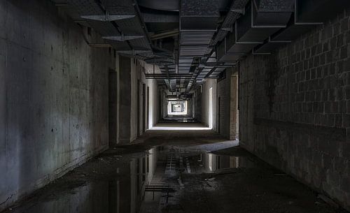 Verlaten ziekenhuis - Zagreb (Kroatie)