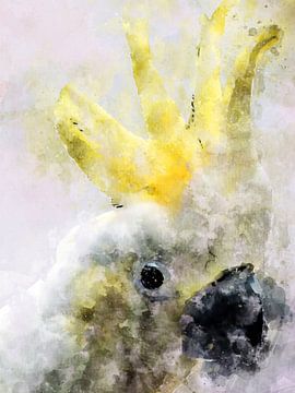 cockatoo by Printed Artings