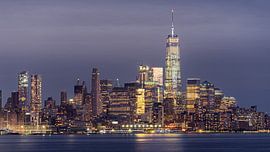 New York Financial District van Kurt Krause