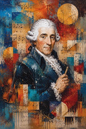 Joseph Haydn componist schilderij.
