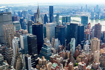 New York Manhattan skyline van Studio Mirabelle