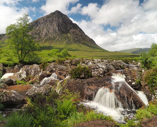 Glen Etive dans les Highlands écossais