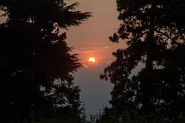 Zonsondergang van Hans van Dijk