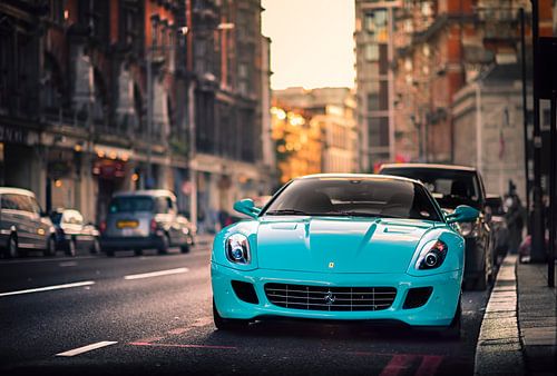 Ferrari 599 GTB Fiorano in Londen van Ansho Bijlmakers