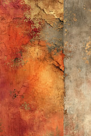 Tangerine Gold – Luxury Abstract Painting
