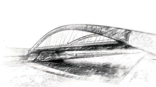 Moderne boogbrug