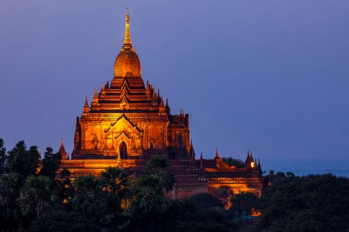 De tempels van Bagan in Myanmar