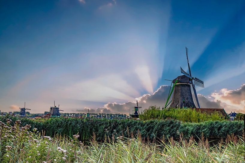 The Zaanse Schans, Netherlands by Gert Hilbink