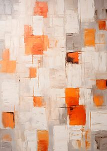 Moderne Abstrakte Minimalistische Wabi-Sabi Gold Kunst