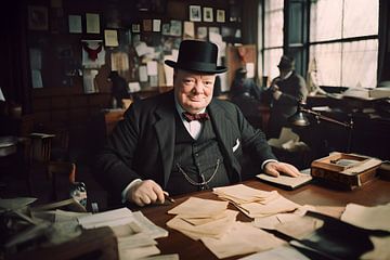 Winston Churchill by Mathias Ulrich