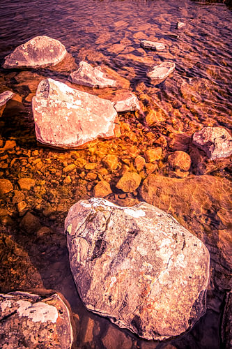 Felsen in Loch 1