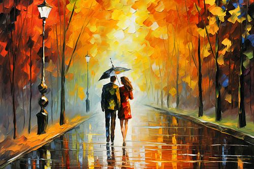 Romantische wandeling