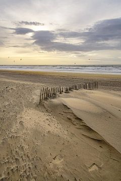 Strand en zee van Dirk van Egmond