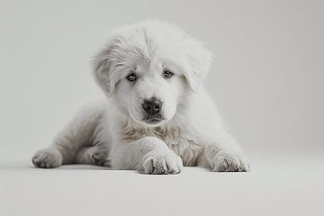 The Pyrenean Mountain Dog puppy by Karina Brouwer