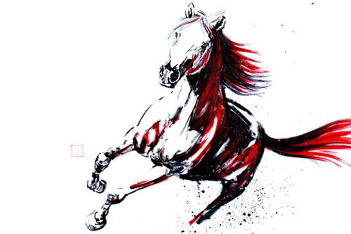 running horse