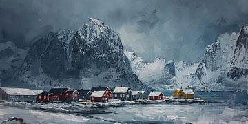 Norwegian Lofoten Islands 2 by ByNoukk