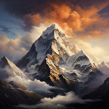 Mount Everest by The Xclusive Art