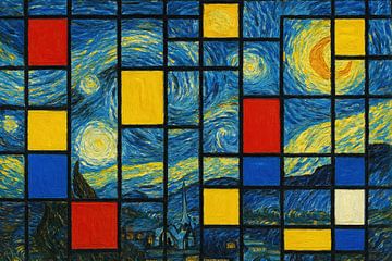 Primäre Oberflächen in engem Raster von Art & Soul Creations