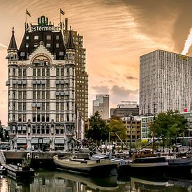 Le vieux port de Rotterdam. sur Patrick Schenk