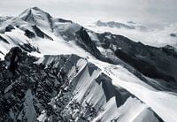 Mountaineers on the Breithorn