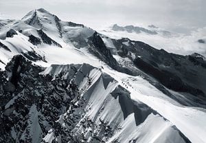 Bergsteiger am Breithorn