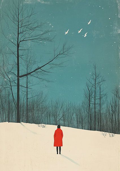 Red coat by Niklas Maximilian