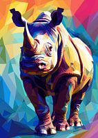 Wild Nature WPAP Kleurstijl