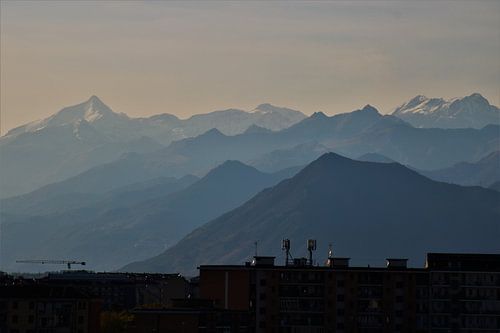 Chaîne de montagnes de Turin