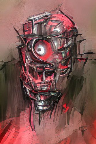 Chaotic head by Bert Nijholt