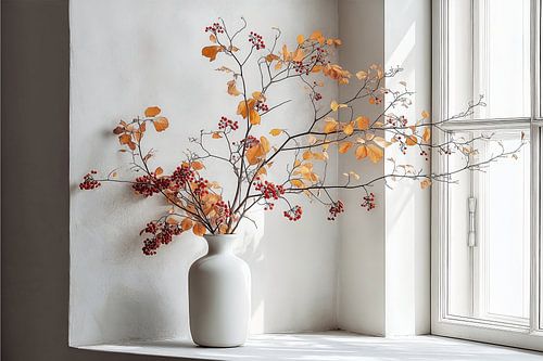 Autumn Colors and Cool White no.3