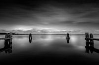 Palen in de Grevelingen