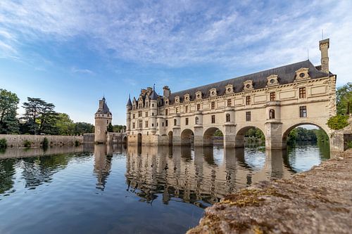 Castle of Chenonceau, France.