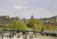 Claude Monet,Parijs Louvre Wharf van finemasterpiece thumbnail