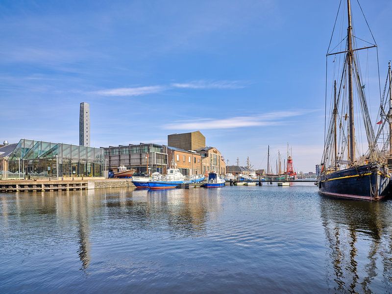 Port du musée Den Helder Willemsoord par eric van der eijkj
