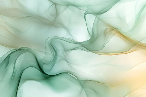 Zachte, vloeiende abstracte vormen