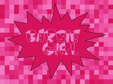 Barbie girl pink star van H.Remerie Photography and digital art