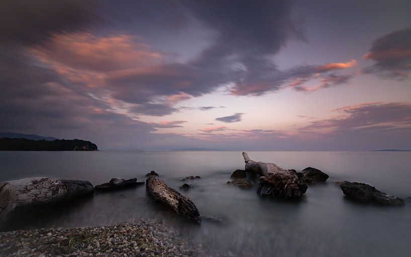 Sunrise atmosphere in Corfu by Christian Klös