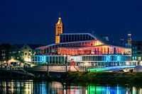Maasboulevard Venlo bij avond