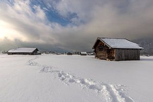 zwischen Schnee und Wolken, Winter in Garmisch-Partenkirchen