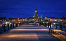 Blue Hour Deventer by Erik de Boer
