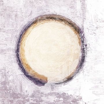 Cercle Japandi et structure 1 sur Claudia Gründler