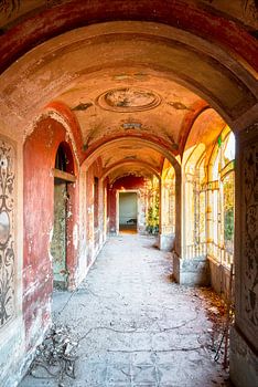 Zonsondergang in Verlaten Gang.