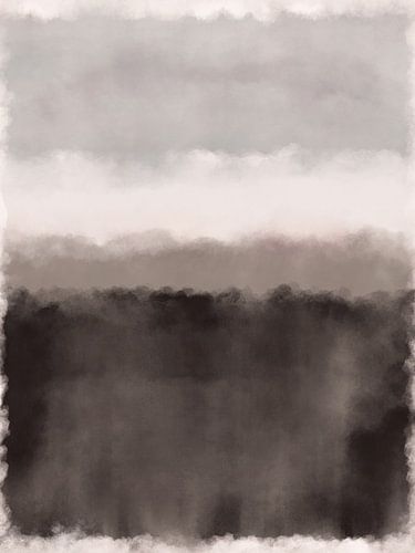 Hedendaags abstract schilderij geïnspireerd door Mark Rothko