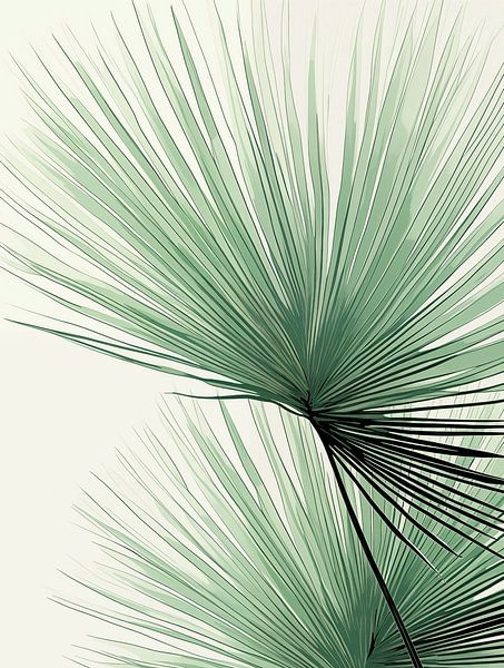 Palm leaf by Caroline Guerain